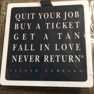 Island Company Luggage Tag